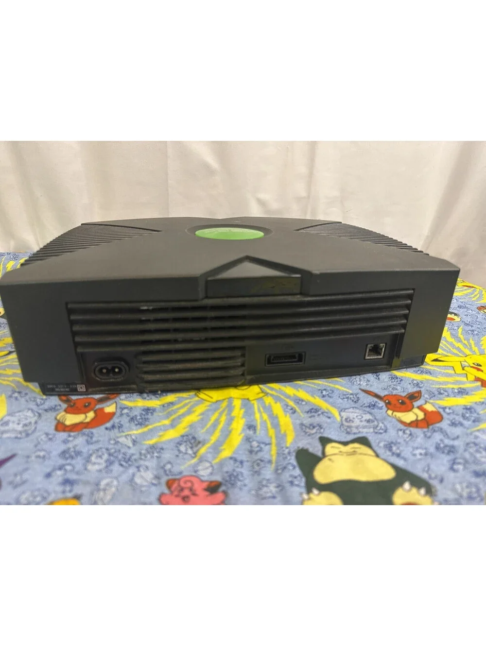 Microsoft Original Xbox 8GB Home Console - Black - Untested For parts or repair